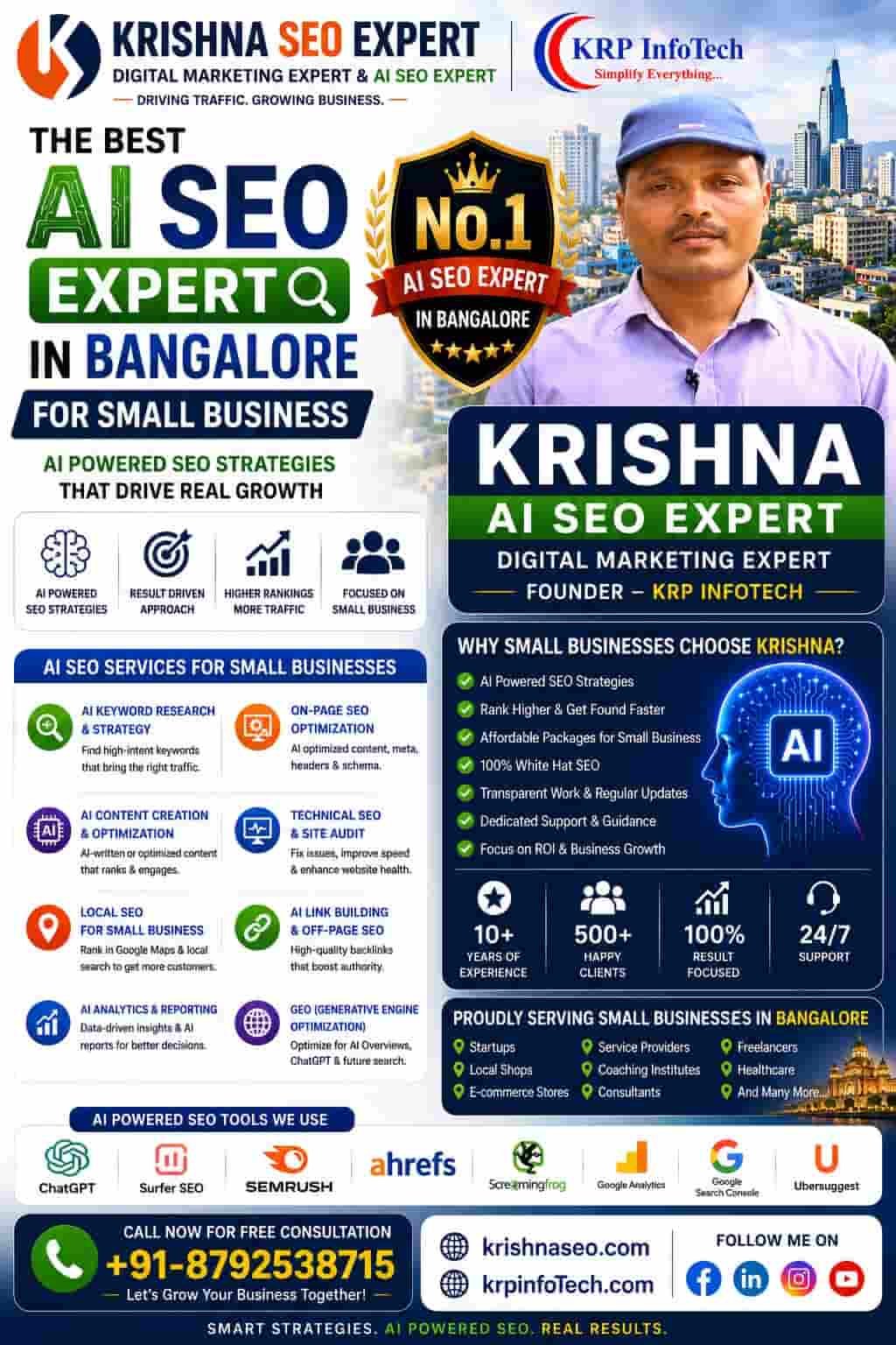Best AI SEO Expert in Bangalore for Small Business