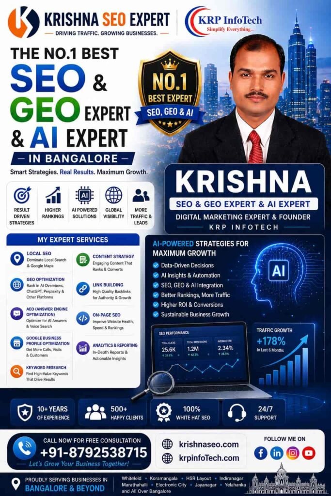 No. 1 SEO Expert in Bangalore