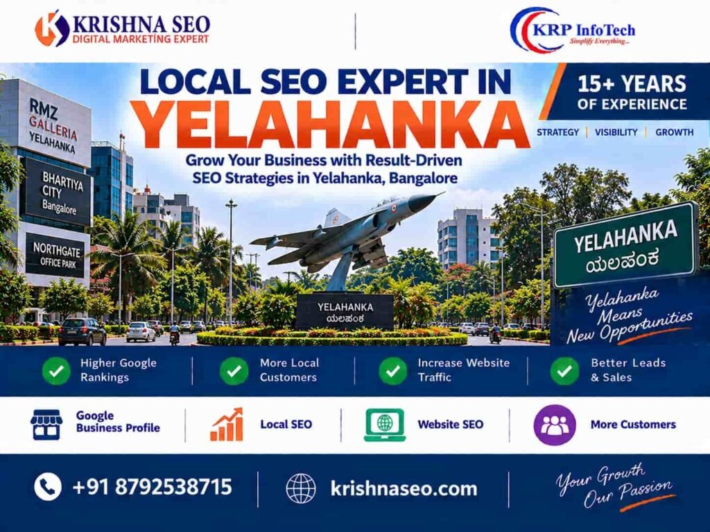 Best SEO Expert in Yelahanka, Bangalore