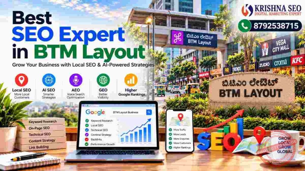 Best SEO Expert in BTM Layout