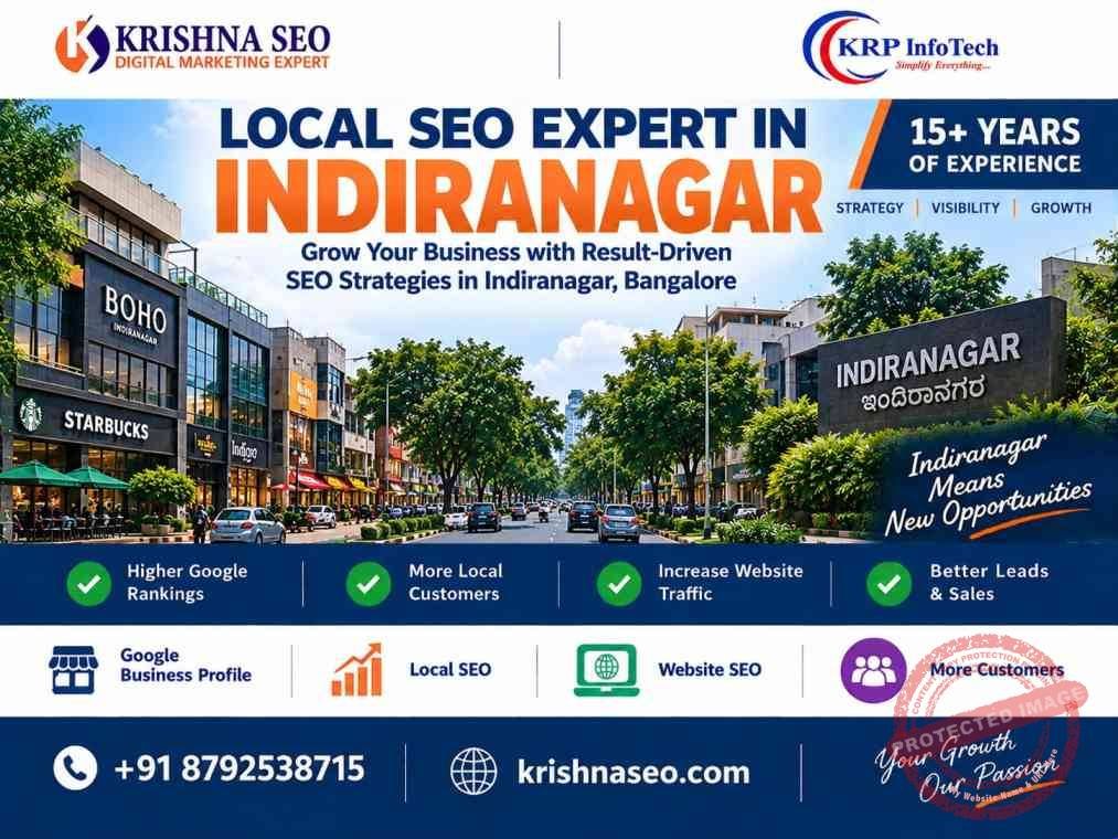 Top SEO Expert in Indiranagar Bangalore