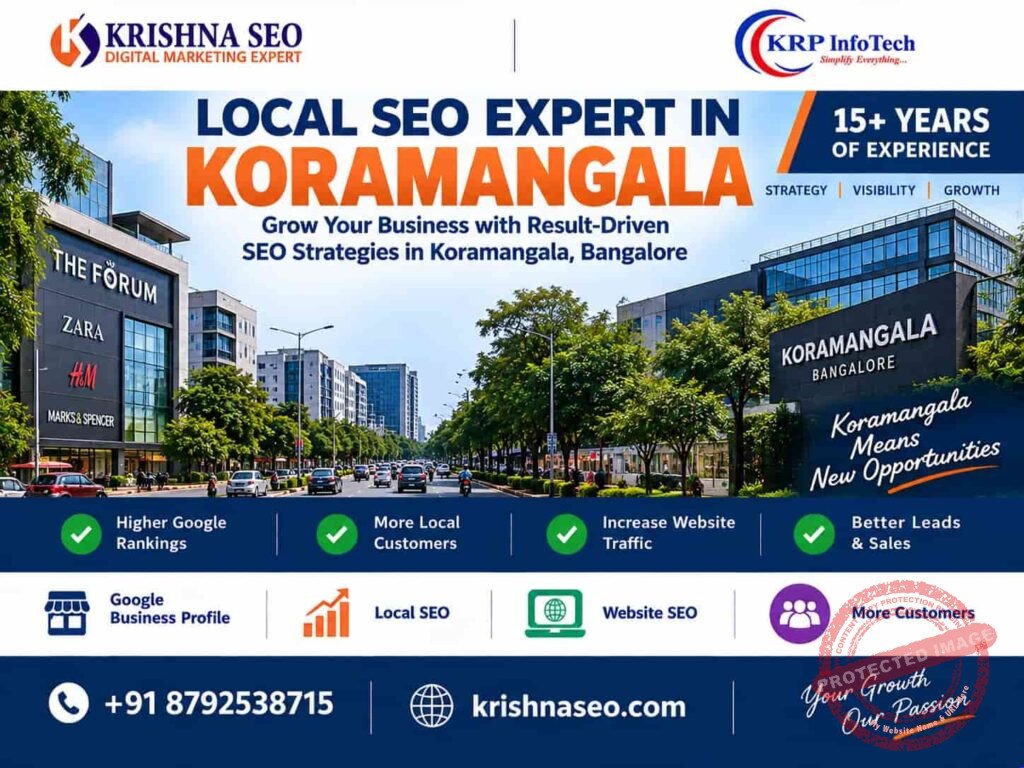 Top SEO Expert in Koramangala Bangalore